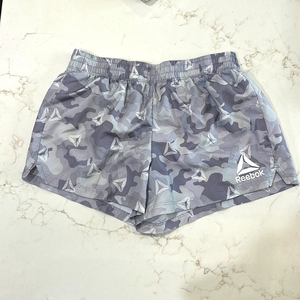 Girls grey athletic shorts